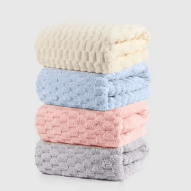 Luxury Microfiber Bath Towels 4-Pack  8X Absorbent Quick-Dry 27.5x55in Ultra Lightweight & Hypoallergenic For Spa Gym Travel  Super Soft Bath She (Option: 4 pcs)